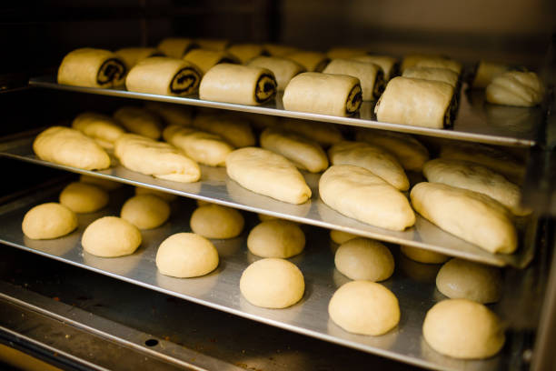 istock Confectionery production in the oven. 1310983841