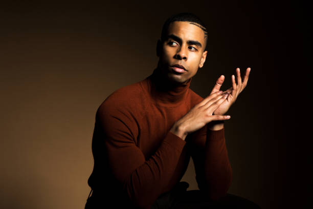 istock Portrait of a young handsome male in studio 1310994849
