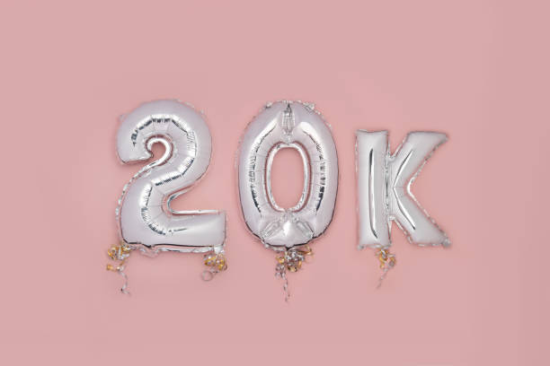 istock Silver Number Balloons 20K 1311002240