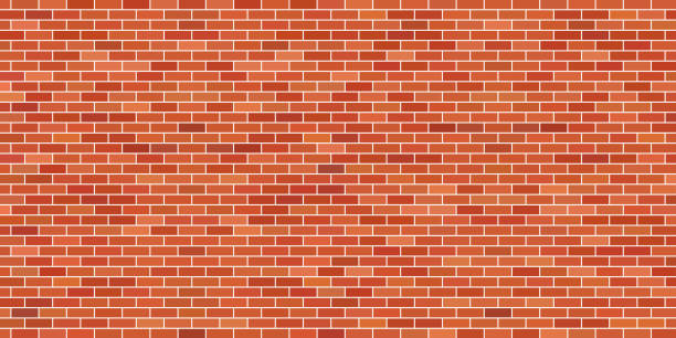Brown brick wall background Brown brick wall background brick wall stock illustrations