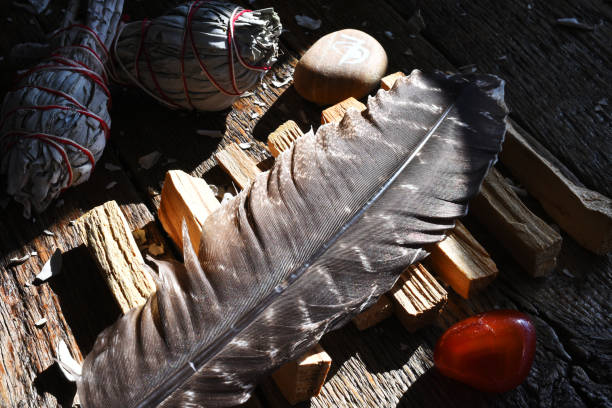 istock Palo Santo Smudge Sticks and Red Jasper 1311010647