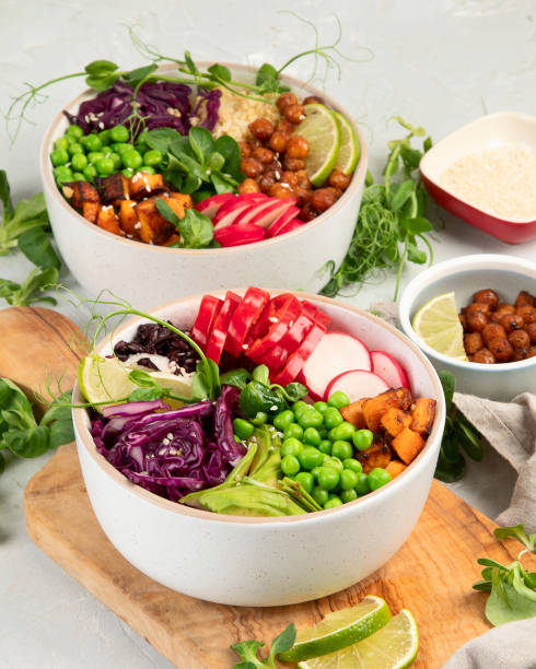 istock Tasty colorful vegan bowl 1311022776