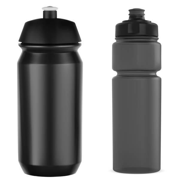istock Cycling bottle. sport water bottle mockup, gym can 1311022877