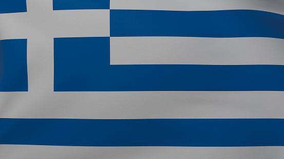 Greece flag background. National flag of Greece texture