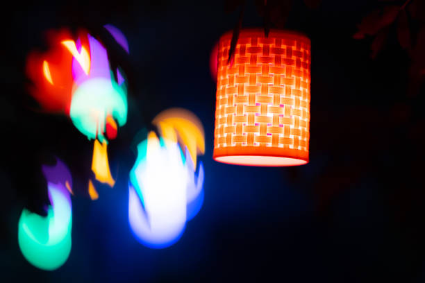 Colorful Chinese lantern decoration for celebration