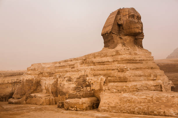 istock Famous Egyptian Pyramids of Giza 1311041389