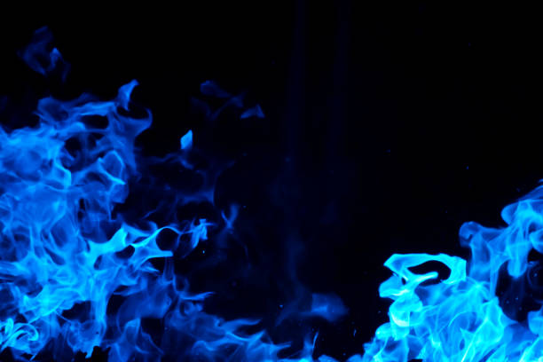 istock An image of a blue flame burning vigorously 1311045975