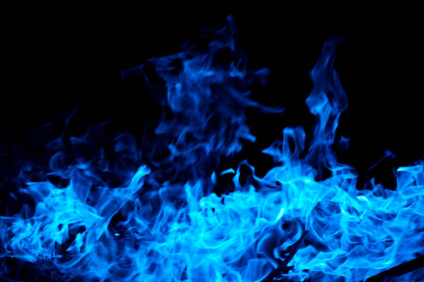 istock An image of a blue flame burning vigorously 1311046007