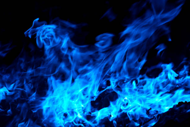 istock An image of a blue flame burning vigorously 1311046016