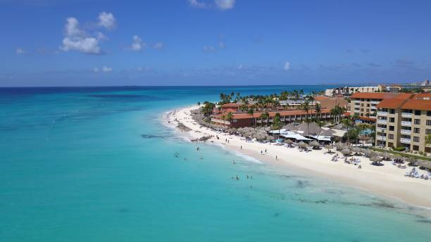 istock White Sand Beach in Aruba, Caribbean 1311048661