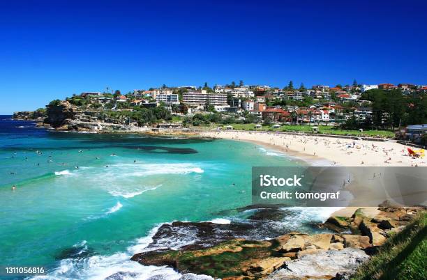 Bronte Beach In Sydney Australia Stock Photo - Download Image Now - Bondi Beach, Sydney, Bronte Beach - Sydney