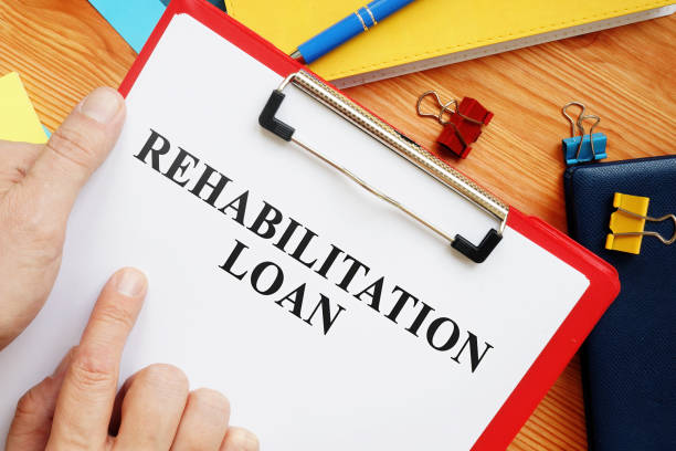 istock Rehab or Rehabilitation loan application in the office. 1311057736