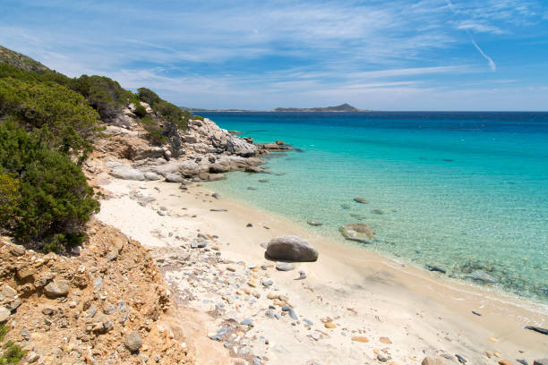 istock white sand and tropical landscape at Piscadeddus beach, Villasimius 1311059121