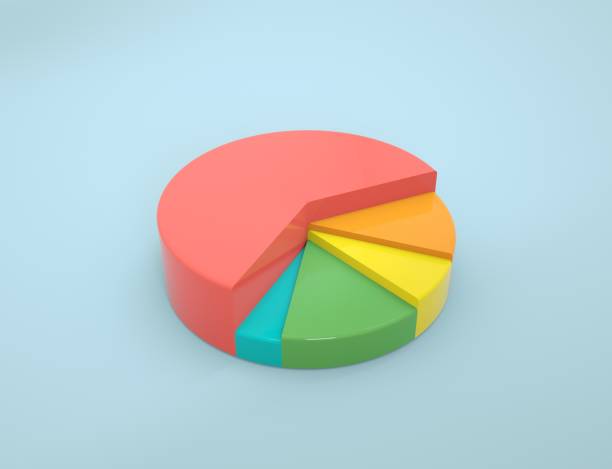 istock Multicolored pie chart - stock photo 1311059288