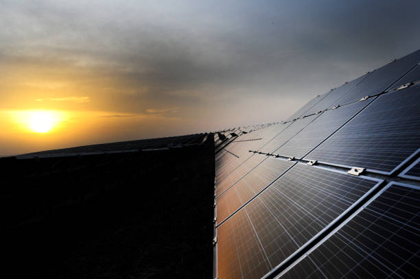 istock solar panels on a roof power energy 1311061017