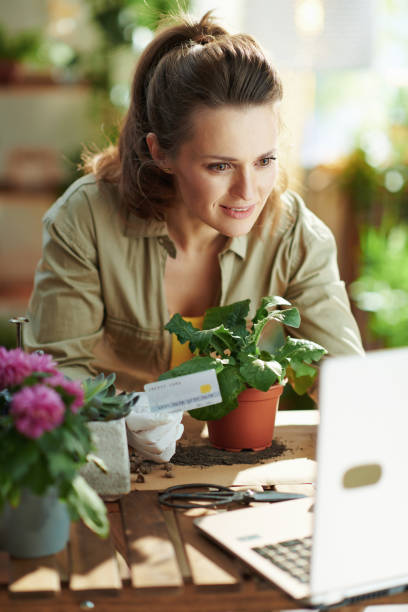 istock woman making online shopping on e-commerce website using laptop 1311062304