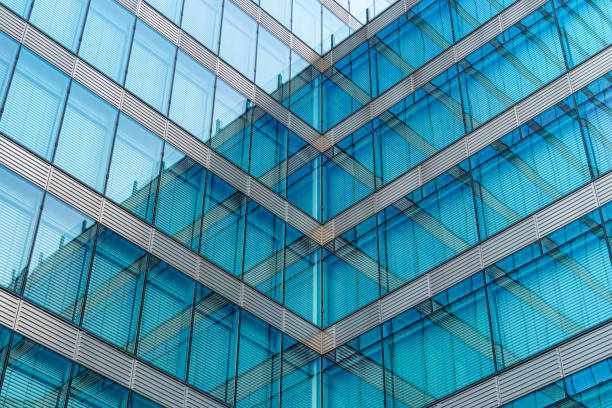 istock Low Angle View Of Glass Building 1311062563