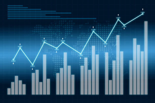istock Statistics and investment analytic hologram 1311074651