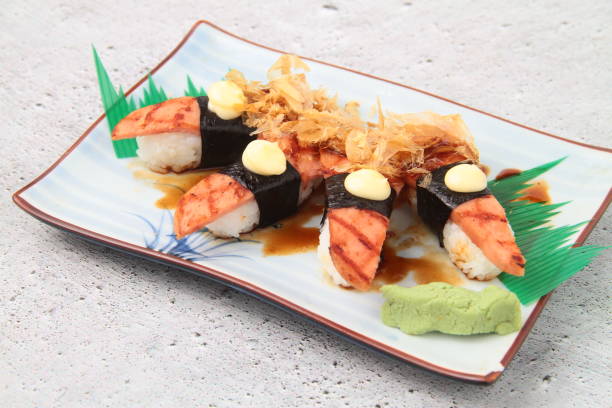 istock Freshly made Japanese food 1311076132