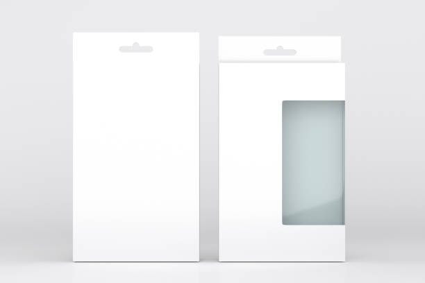 istock package blank white box euro slot hanger for Pegboard 1311079419