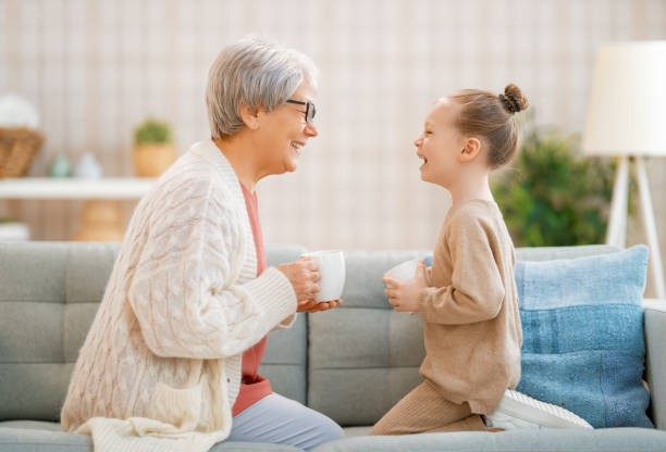 istock nice girl and her grandmother 1311081386