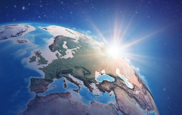 istock Sun rising upon the Earth 1311093992