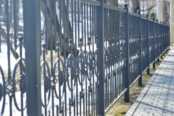 istock Metal fencing 1311095301