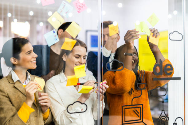 istock Business team working in a start-up office 1311100840