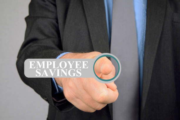 istock Employee savings online 1311101473