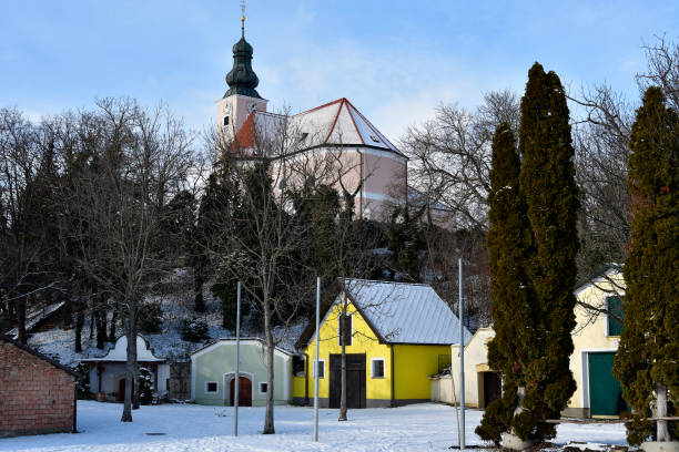 istock Austria, snow covered village in Lower Austria 1311109801