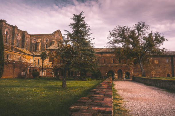 istock Courtyard of San Galgano's abbey 1311111897