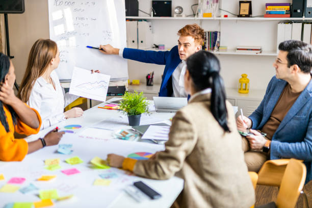 istock Business team working in a start-up office 1311112177