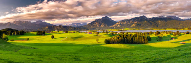 istock beautiful panoramic landscape in Bavaria, Germany 1311121140