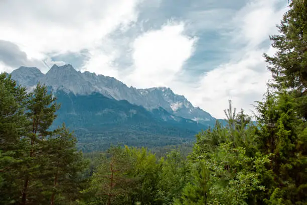 Wetterstein range Northern Limestone Alps Bayern Germany Europe