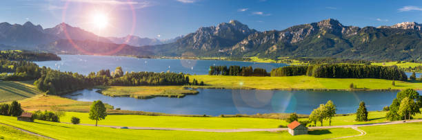 istock beautiful panoramic landscape in Bavaria, Germany 1311122892