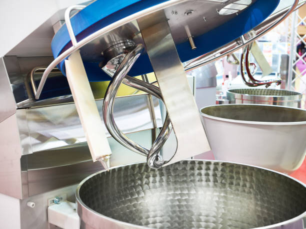 istock Two-speed kneading machine at the exhibition 1311125620