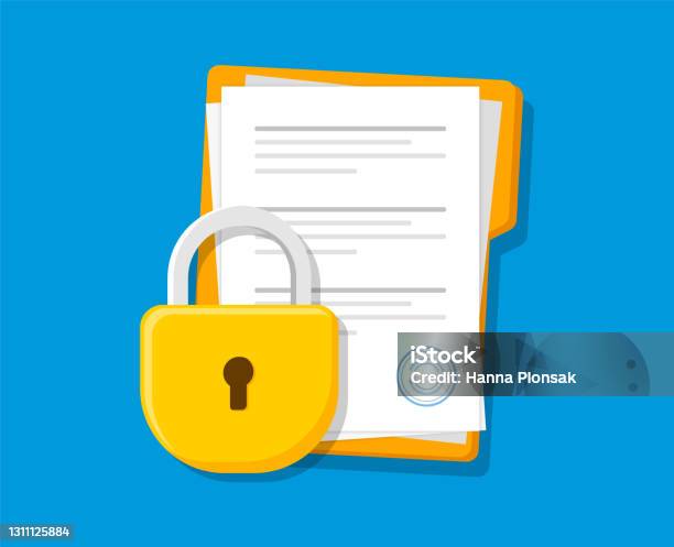 Proteksi Dokumen Dengan Kunci Folder Dengan Dokumen Aman Perlindungan