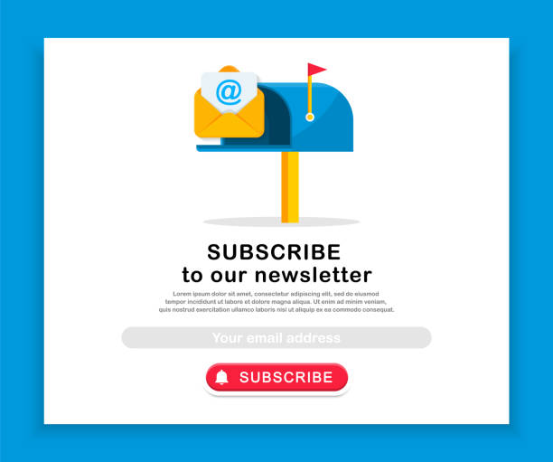 Newsletter Subscription Button 190+ Newspaper Subscribe Button Interface Icons Stock Illustrations ...
