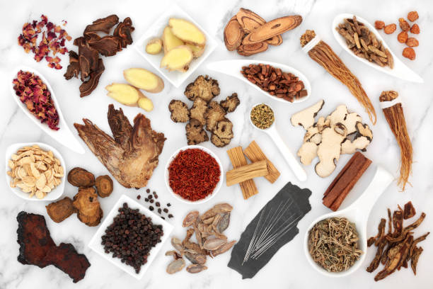 istock Acupuncture Treatment with Chinese Herbs 1311127183