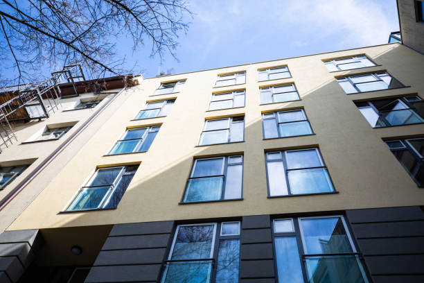 istock Apartment buildings, condominiums in Munich 1311127581