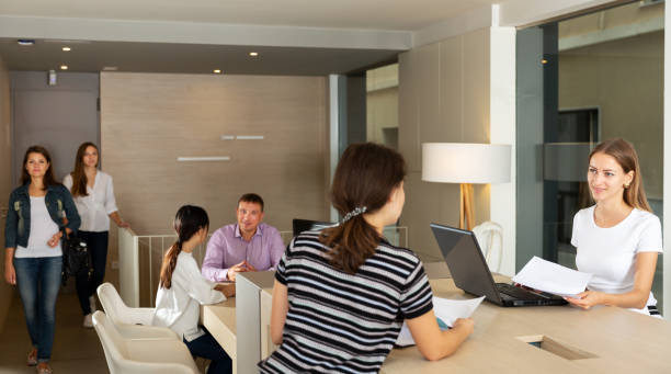 istock Male and female managers having meeting 1311135201