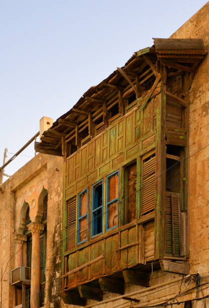 istock Massawa old city, Eritrea - Mashrabiya balcony 1311138541