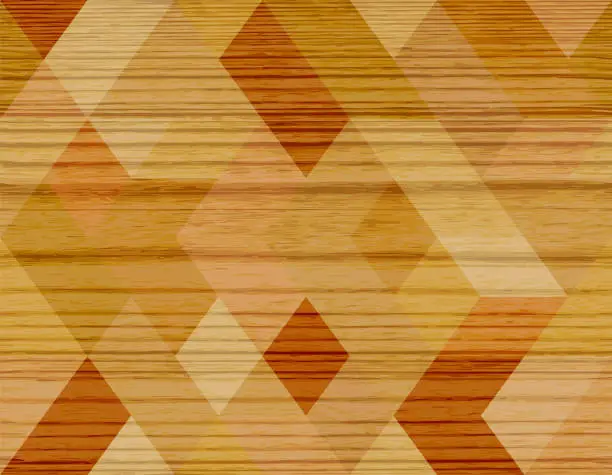 Vector illustration of seamless vector  wood  textured   pattern