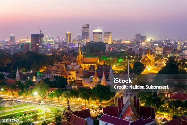 The Royal Palace Phnom Penh Cambodia Stock Photo - Download Image Now - Cambodia, Phnom Penh, City