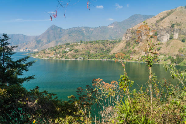 istock Atitlan lake and surrounding hills, Guatema 1311153437