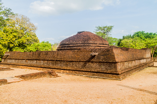 Menk Vehera at the ancient city Polonnaruwa, Sri Lanka