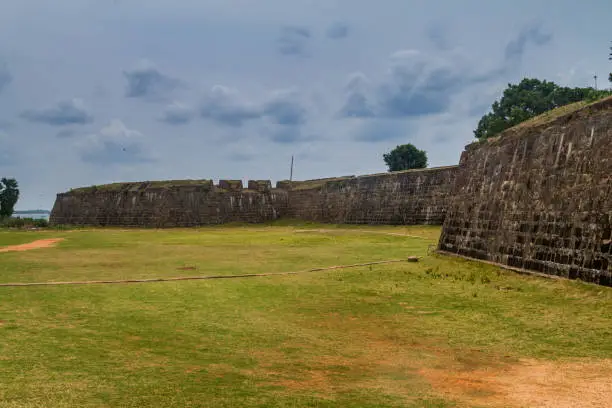 Photo of Walls of Fort Frederick in Trincomalee, Sri Lan
