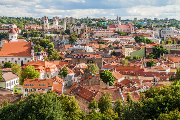 istock Skyline of Vilnius, Lithuan 1311155787