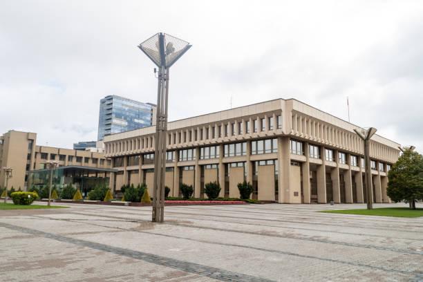istock Parliament House in Vilnius, Lithuan 1311155820