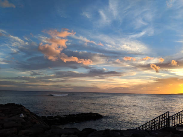 istock Sunset seen from Kakaako park Cove 1311159268